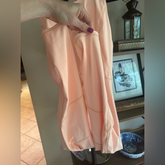 Free People Movement Pale Orange Strappy Open
Back Fitted Skinny Jumpsuit A33 - Picture 12 of 12